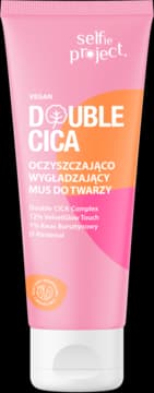 Double Cica mus do mycia twarzy, oczyszczająco-wygładzający