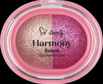 Harmony Baked cienie do powiek, błyszczące, 2w1, nr 2