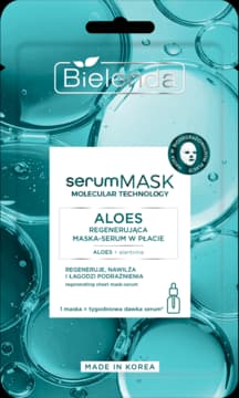 serumMASK Molecular Technology maska-serum w płachcie, regenerująca, Aloes