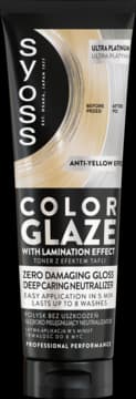 Color Glaze toner do włosów z efektem tafli, Ultra Platyna