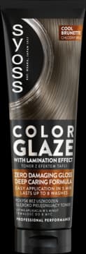 Color Glaze toner do włosów z efektem tafli, Chłodny Brąz