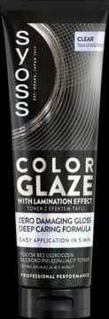 Color Glaze toner do włosów z efektem tafli, Transparentny