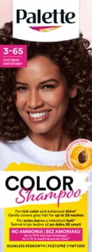Color Shampoo szampon do włosów, koloryzujący, bez amoniaku, nr 3-65 Velvet Brown
