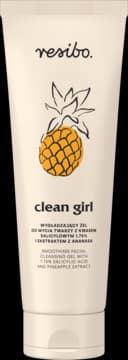 Clean Girl żel do mycia twarzy z kwasem salicylowym 1,75%, wygładzający
