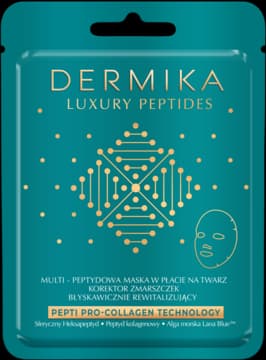 Luxury Peptides maska w płachcie, multi peptydowa