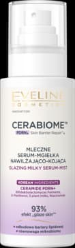 Cerabiome serum-mgiełka do twarzy, nawilżająco-kojąca, mleczna, na dzień i na noc