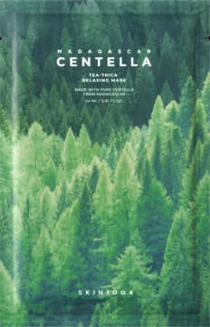 Madagascar Centella Tea-Trica maska w płachcie, kojąca