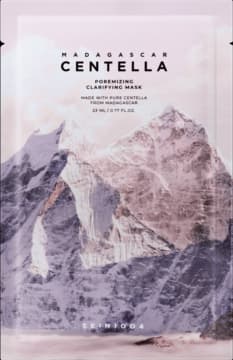 Madagascar Centella Poremizing maska w płachcie, minimalizująca widoczność porów