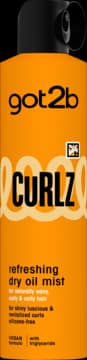 Curlz mgiełka do włosów, olejowa, odświeżająca