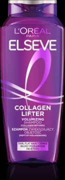 Collagen Lifter szampon do włosów zwiększający objętość, do włosów cienkich, pozbawionych objętości