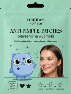 Next Gen plastry na wypryski z wąkrotką azjatycką, hydrokoloidowe