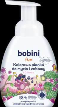 Fun pianka do mycia ciała i zabawy, Różowa