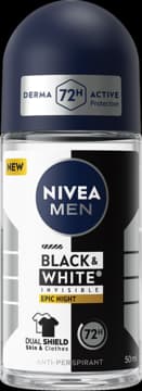 Black & White Invisible antyperspirant w kulce, dla mężczyzn, 72h, Epic Night