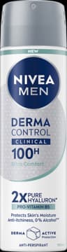 Derma Control Clinical antyperspirant w sprayu, dla mężczyzn, 100h, Ultra Comfort