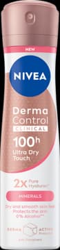 Derma Control Clinical antyperspirant w sprayu, dla kobiet, 100h, Ultra Dry Touch
