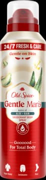 Gentle Man's dezodorant w sprayu dla mężczyzn, Aloe + Rain