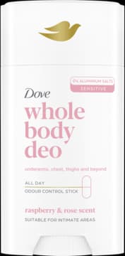 Whole Body Deodorant Raspberry & Rose Deodorant Stick