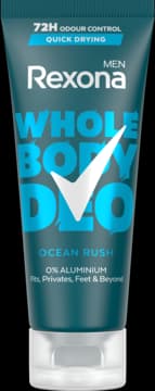 Whole Body Deo Ocean Rush dezodorant w kremie, dla mężczyzn, 72h