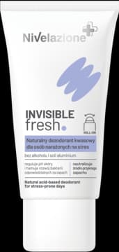 Invisible Fresh dezodorant w kulce dla osób narażonych na stres, kwasowy