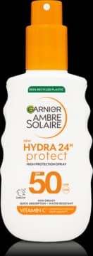 Hydra 24H Protect spray do opalania, z Witaminą C, SPF 50