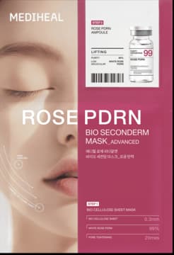 Rose PDRN maska w płachcie + serum do twarzy, liftingujące 23+