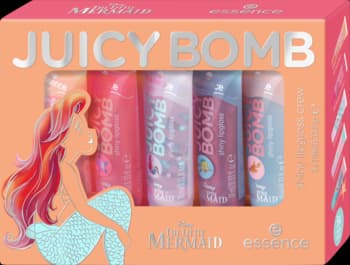 Disney The Little Mermaid zestaw błyszczyków do ust, 5x, Juicy Bomb