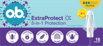 ExtraProtect tampony higieniczne, Normal