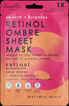 maska w płachcie, ombre, z Retinolem