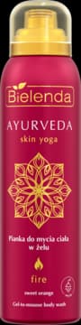 Ayurveda Skin Yoga Fire pianka do mycia ciała w żelu, Sweet Orange