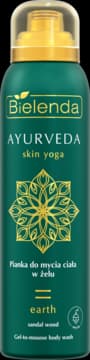 Ayurveda Skin Yoga Earth pianka do mycia ciała w żelu, Sandal Wood