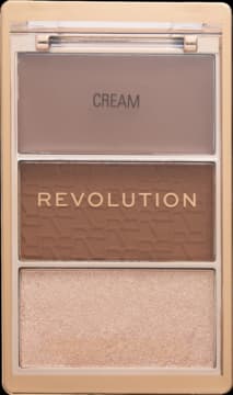 Bronze Icon paleta bronzerów do twarzy, Sunkissed Tan