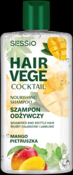 Hair Vege Cocktail szampon do włosów, odżywczy, Mango i Pietruszka