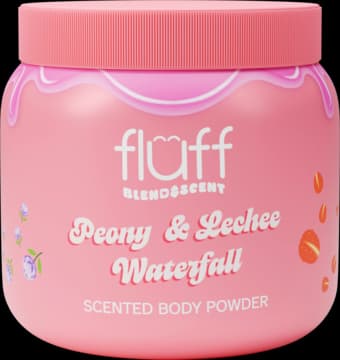 Blend & Scent puder do ciała, Peony & Lechee Waterfall