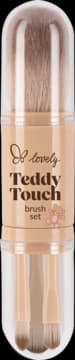 Teddy Touch zestaw pędzli do makijażu powiek i twarzy