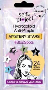 #StopSpots Mystery Stars plastry na wypryski, Unbox, różne rodzaje