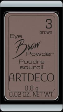 puder do brwi, nr 3 Brown