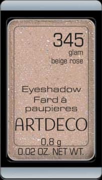 cień do powiek, brokatowy, nr 345 Glam Beige Rose