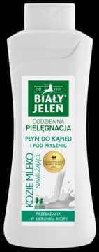 Codzienna Pielęgnacja płyn do kąpieli i pod prysznic, nawilżające, Kozie Mleka