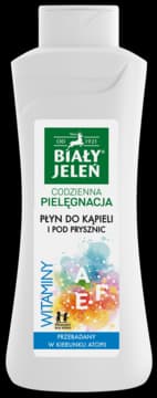 Hipoalergiczny płyn do kąpieli z witaminami AEF i pantenolem
