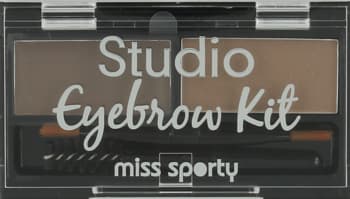 Studio Eyebrow Kit zestaw do makijażu brwi, nr 001 Medium Brown