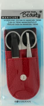 Manicure zestaw do manicure, 3-częściowy, Trend, różne kolory