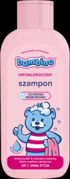szampon do włosów od pierwszego dnia życia, z witaminą B3