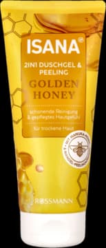żel pod prysznic z peelingiem, Golden Honey