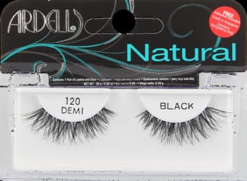 Natural sztuczne rzęsy, nr 120 Demi Black