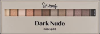 Make Up Kit paleta cieni do powiek, Dark Nude