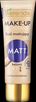 Make-Up Academie Matt fluid do twarzy, matujący, nr 2 Beżowy