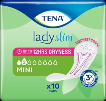 Lady Slim Mini, Podpaski na nietrzymanie moczu dla kobiet