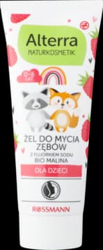 żel do mycia zębów, dla dzieci w wieku od 0-6 lat