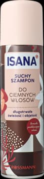 suchy szampon do włosów ciemnych