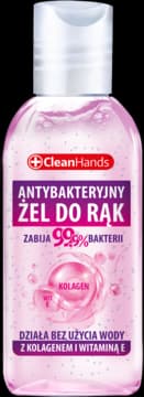 żel do rąk, antybakteryjny, Kolagen i Witamina E